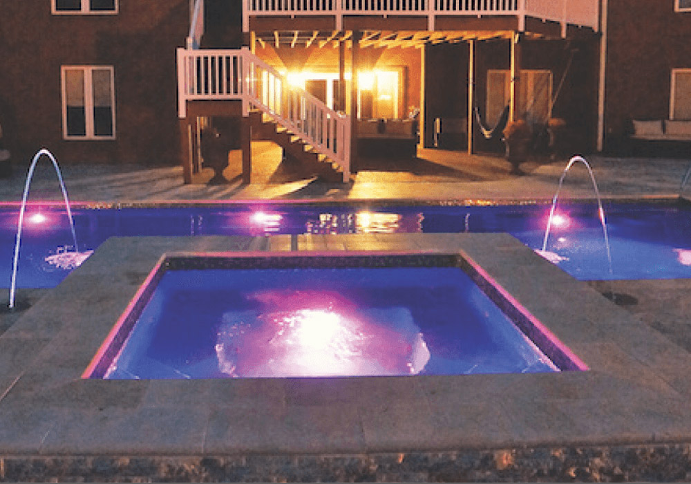 Wading Pool 1 fiberglass pool model by Thursday Pools