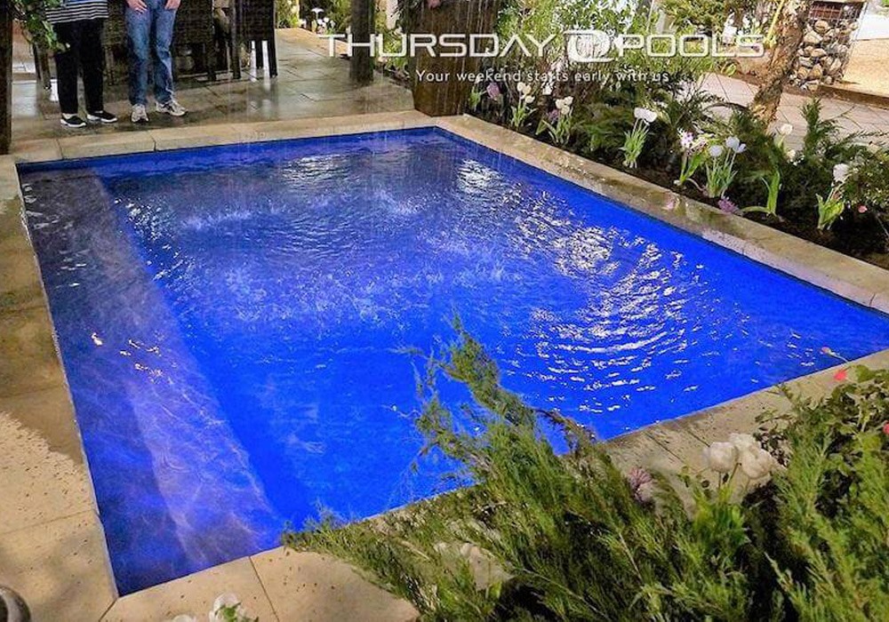 Wading Pool 2 fiberglass pool model by Thursday Pools