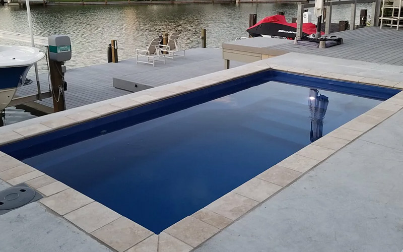 Escape fiberglass pool sales