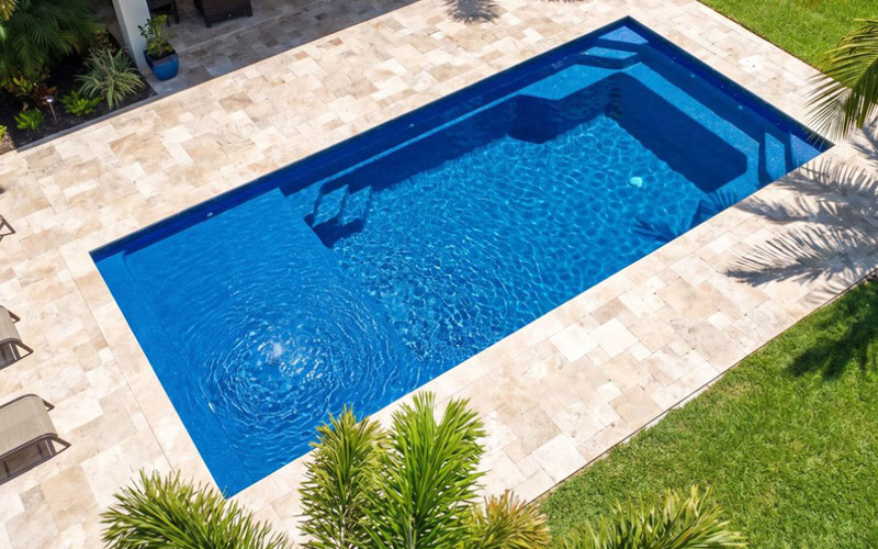 Oasis fiberglass pool sales
