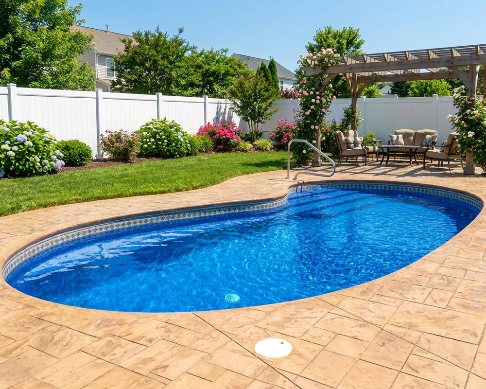 early pool planning with a fiberglass pool contractor in Ashland VA